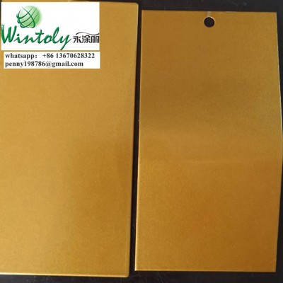 Industrial Bonding Metallic Gold Powders Coating Paint For Metal Product